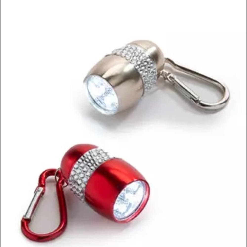Joyland 2 fashion pocket Keychain/Flashlight Rhinestone by Belk